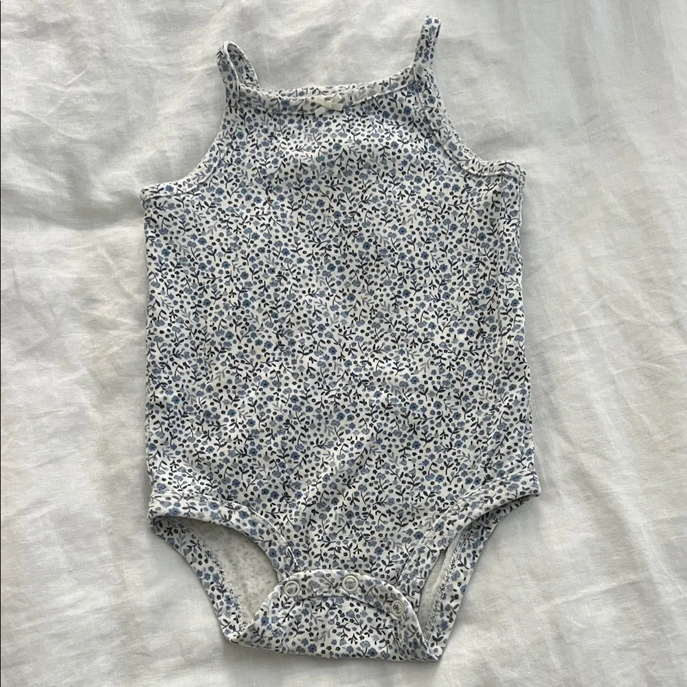 Carters Little Planet Floral Baby Bodysuit